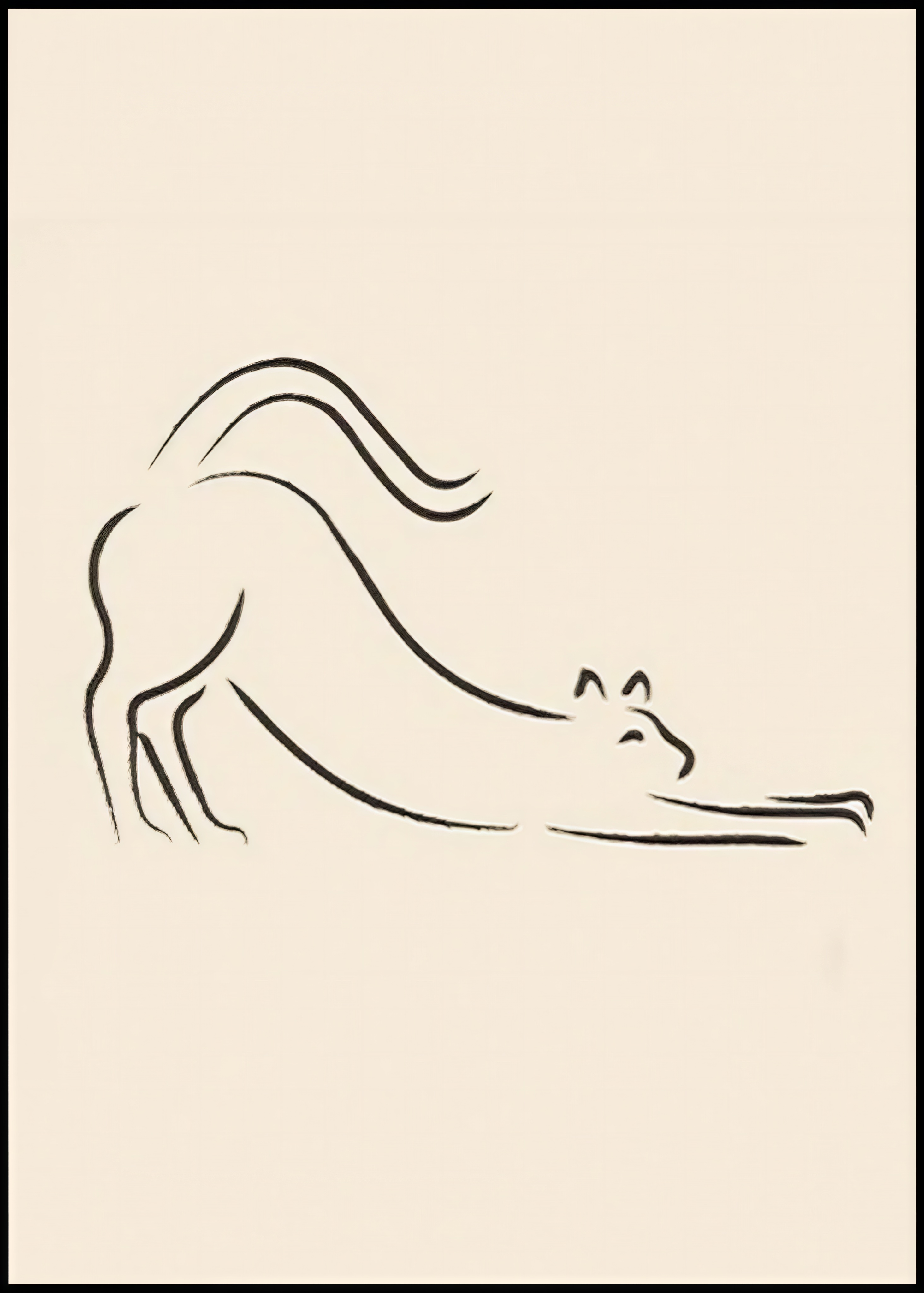 Le Félin – Pablo Picasso | Modern Art Print