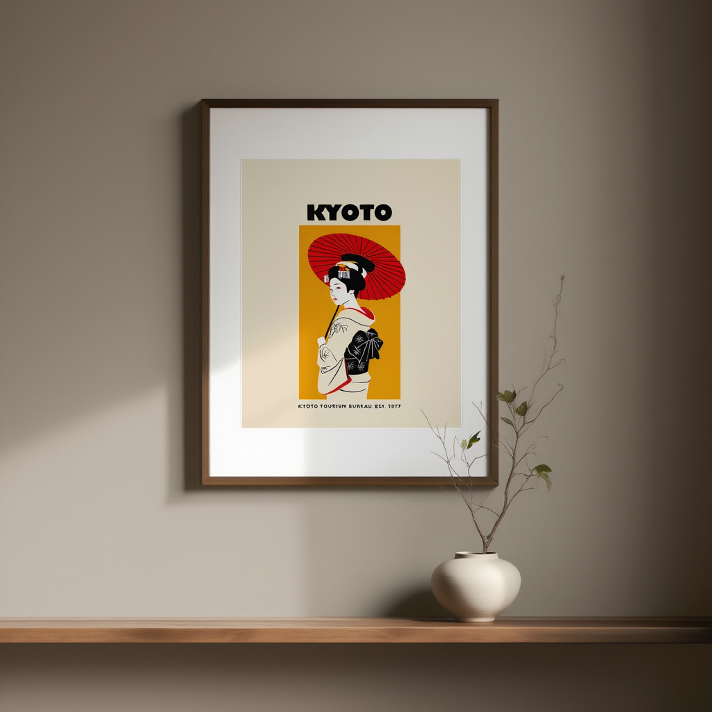 Kyoto Geisha – Art Print
