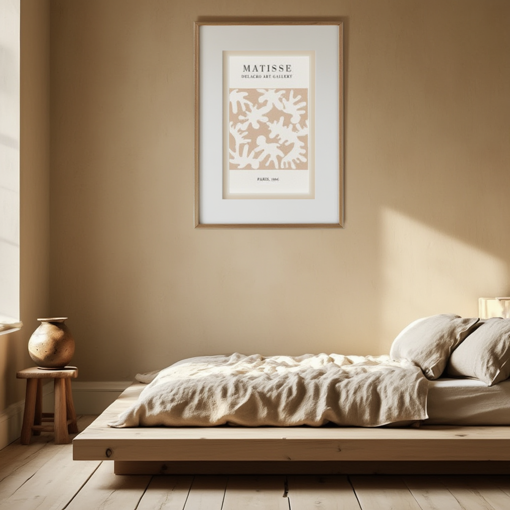 Matisse Delacro Art Gallery Exhibition No3 Poster