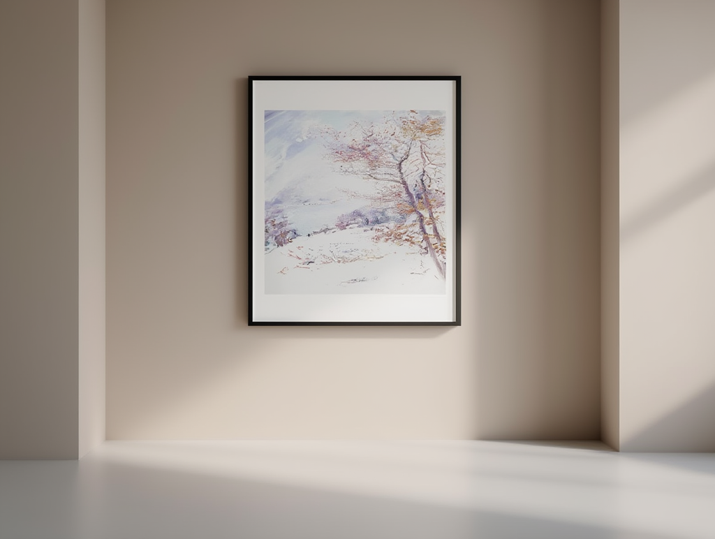 Walchensee in Winter