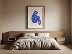 Matisse Inspired Contemporary Woman Figure No2 Poster – Modern Minimalist Wall Art - Hakyarts