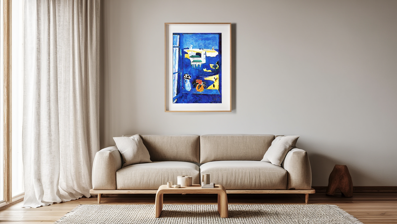 Henri Matisse - Landscape Viewed from a Window