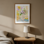 Lasting Queue Art Print by Zygmunt Waliszewski – Modern Expressionist Wall Decor