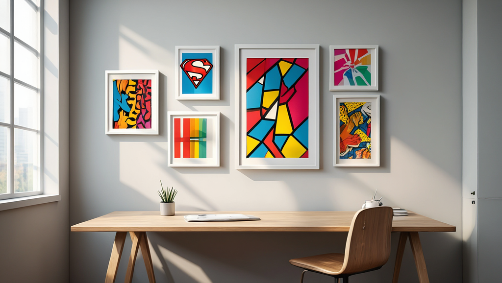 Pop Explosion – Set of 5 Vibrant Pop Art Prints