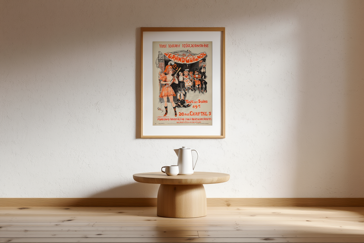 Le Grand Guignol (Tous Les Soirs) by Jules-Alexandre Grun (1880–1900) – Vintage Theatrical Poster Art Print