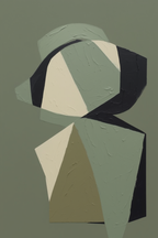 Intersecting Forms – Modern Shapes Wall Art
