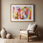 Movement of Vaulted Chambers – Paul Klee – Vintage Modernist Art Print