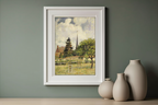 Camille Pissaro - The Church at Eragny