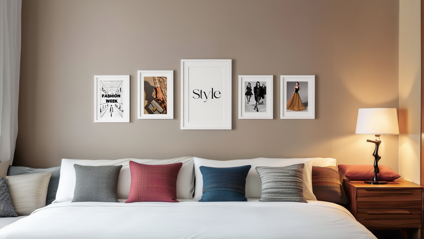 Luxury Fashion Art – 5-Piece Set