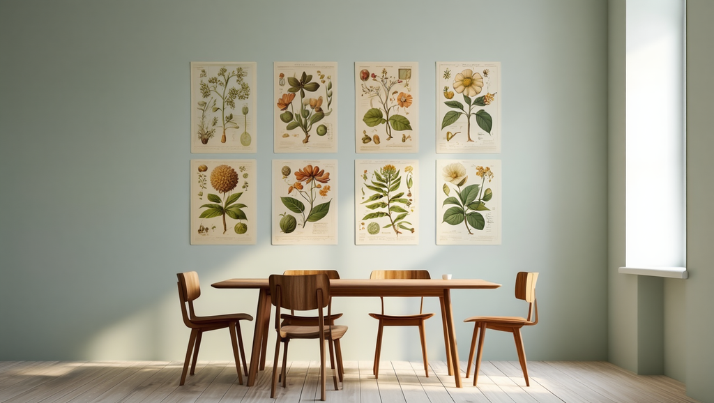 Botanical Elegance – Set of 6 Art Prints