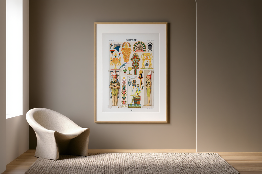 Illustration from L’ Ornement Polychrome "Egyptien"