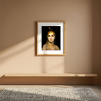 Odalisque – Theodoros Ralli Poster | Orientalist Figurative Art Print - Hakyarts