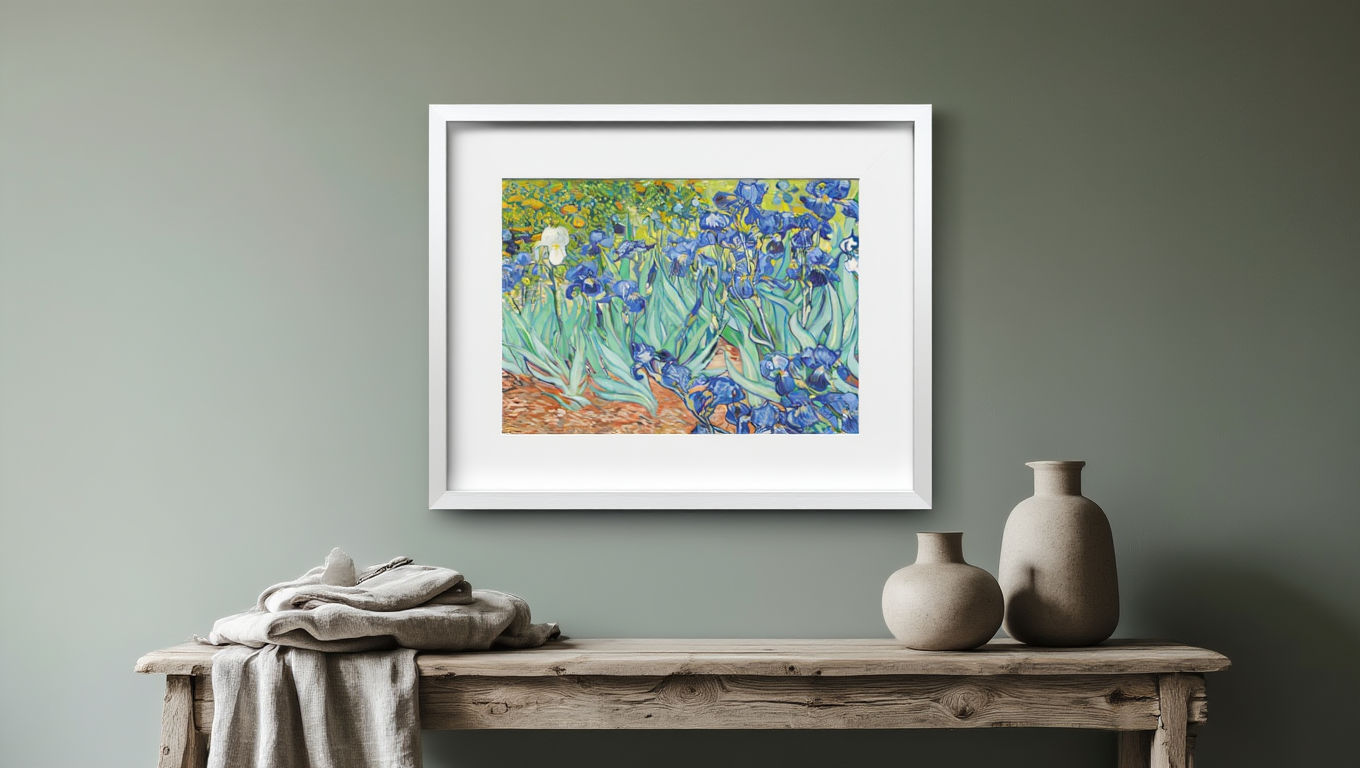Vincent Van Gogh – Irises - Iconic Post-Impressionist Art Print