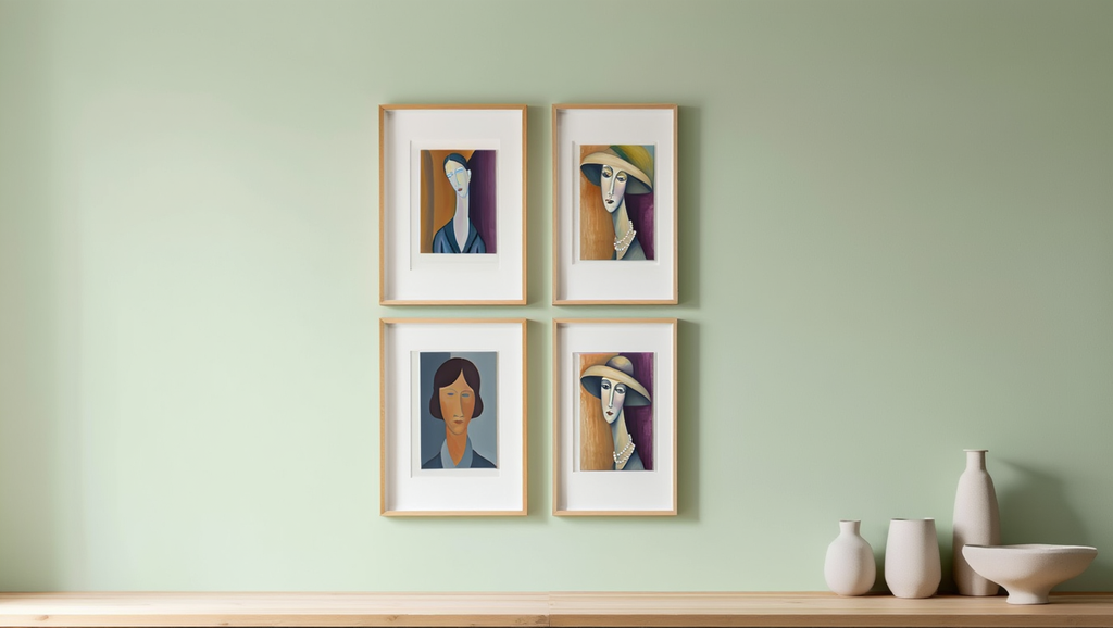 Modigliani Lines & Faces – Mix & Match Prints