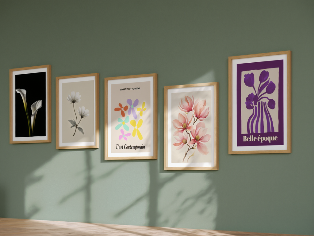 Peach & Petal – Romantic Floral Illustration