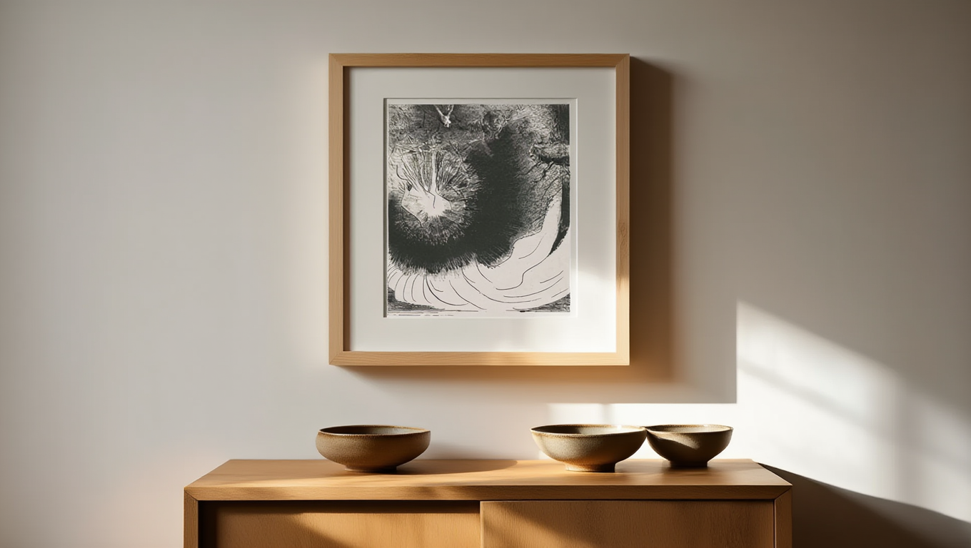 Odilon Redon - And There Fell a Great Star