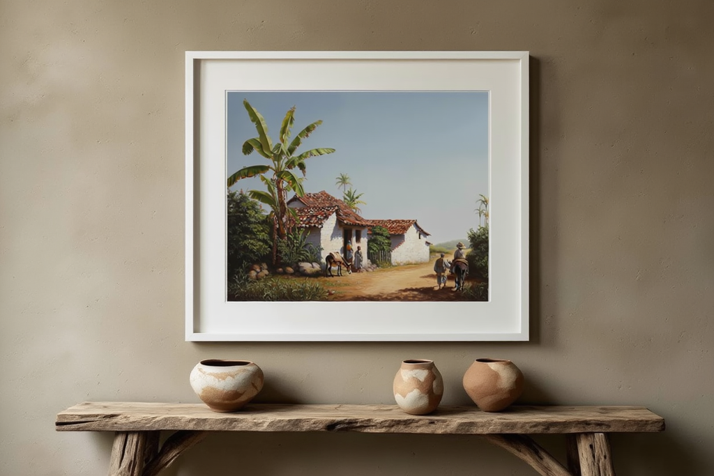 Camille Pissarro - Paysage Tropical