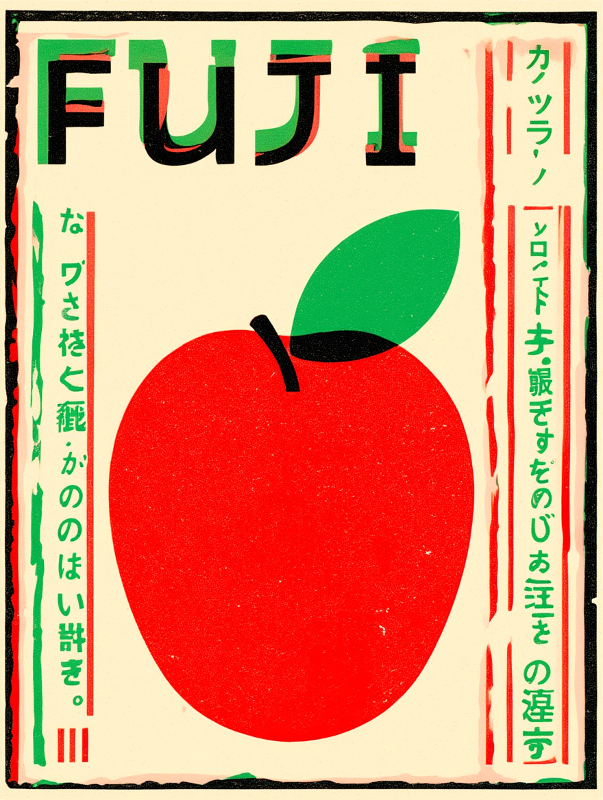 Crimson Fuji Whisper – Japanese Nature Art Print - Hakyarts