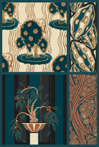 Émile-Allain Séguy – Deco Nature Trio - 3 Prints Mix & Match
