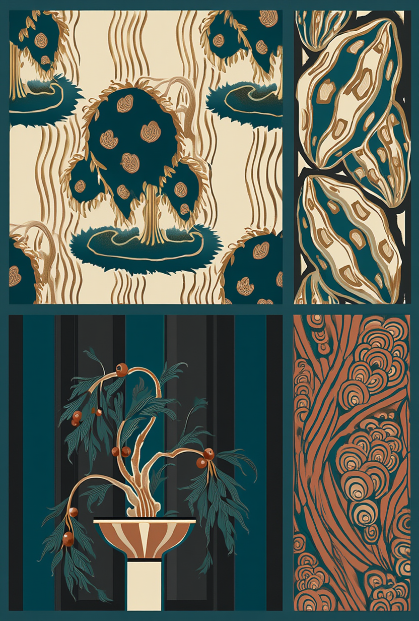 Émile-Allain Séguy – Deco Nature Trio - 3 Prints Mix & Match