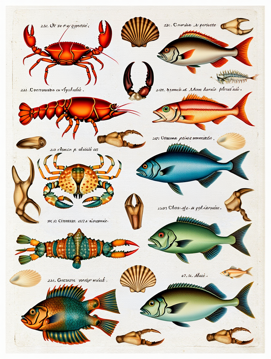 Louis Renard – Colorful Aquatic Life Series