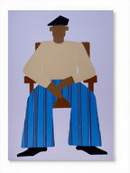 Abstract Figures & Music – 7-Piece Modern Art Prints Mix & Match - Hakyarts