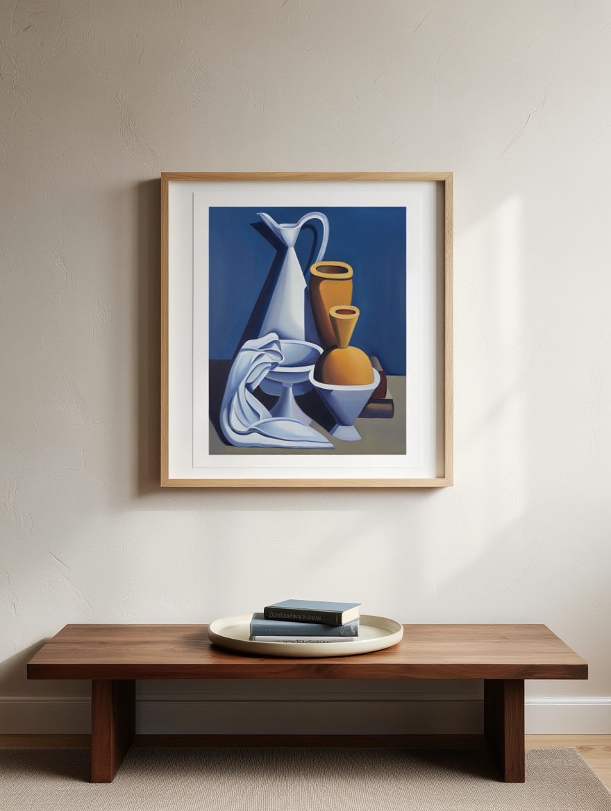 Vilhelm Lundstrøm – Still Life with Water Jug