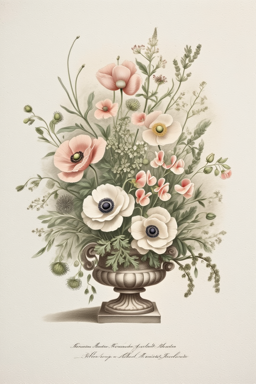 Floral Mix & Match – 5 Fine Art Prints