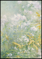 Meadow Flowers by John Henry Twachtman – Vintage Floral Landscape Wall Art Print - Hakyarts