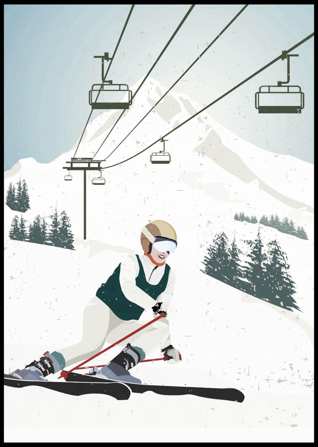 Winter Sport Poster - Hakyarts