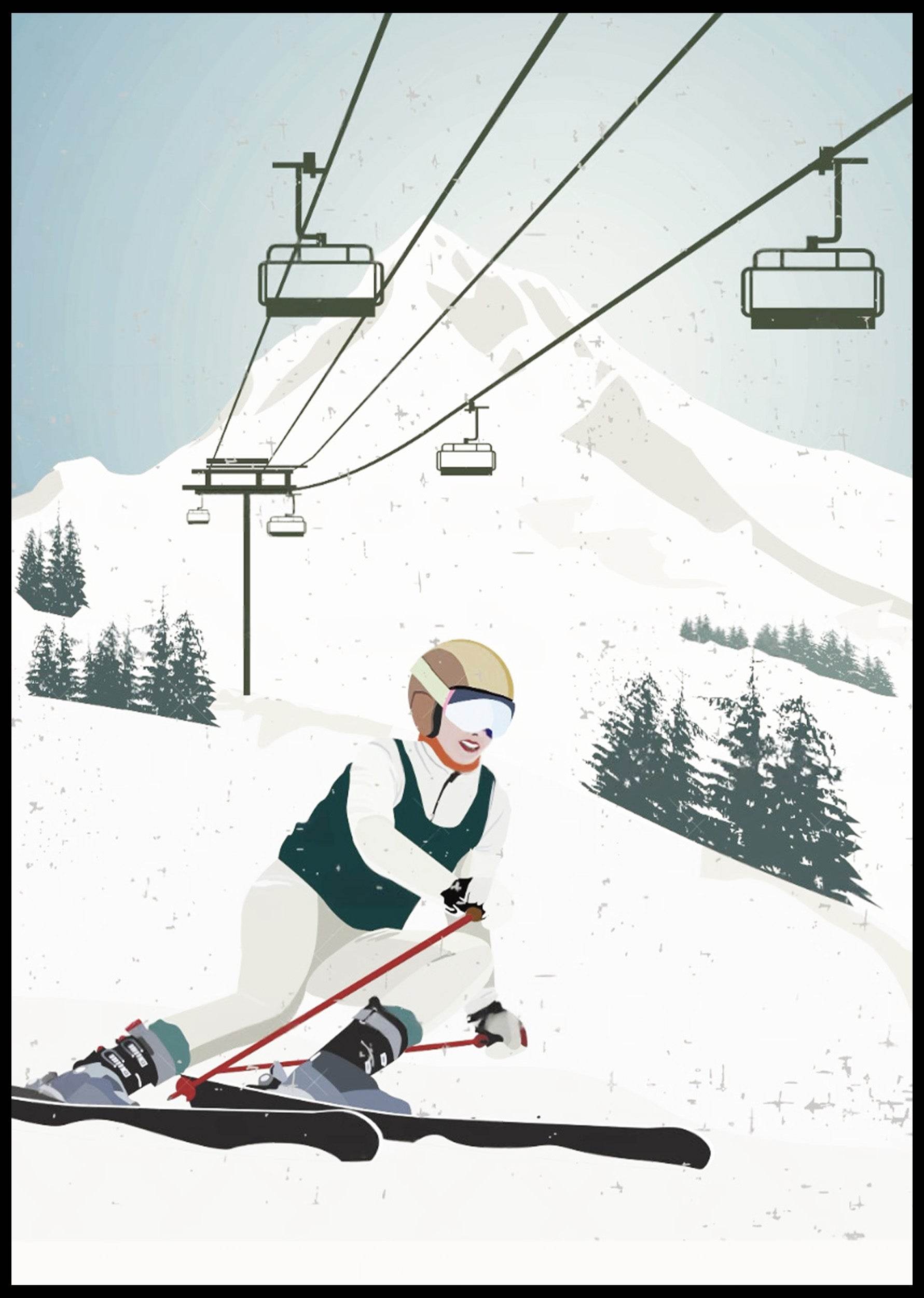 Winter Sport Poster - Hakyarts