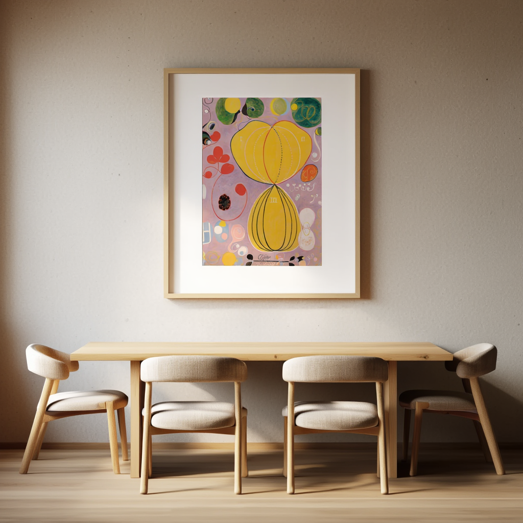 Hilma af Klint - The Ten Largest No. 7 Adulthood