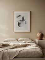 Droplets – Watercolor Art Poster - Hakyarts
