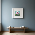Tree Peony Poster by Ogawa Kazumasa – Japanese Meiji Period Art Print