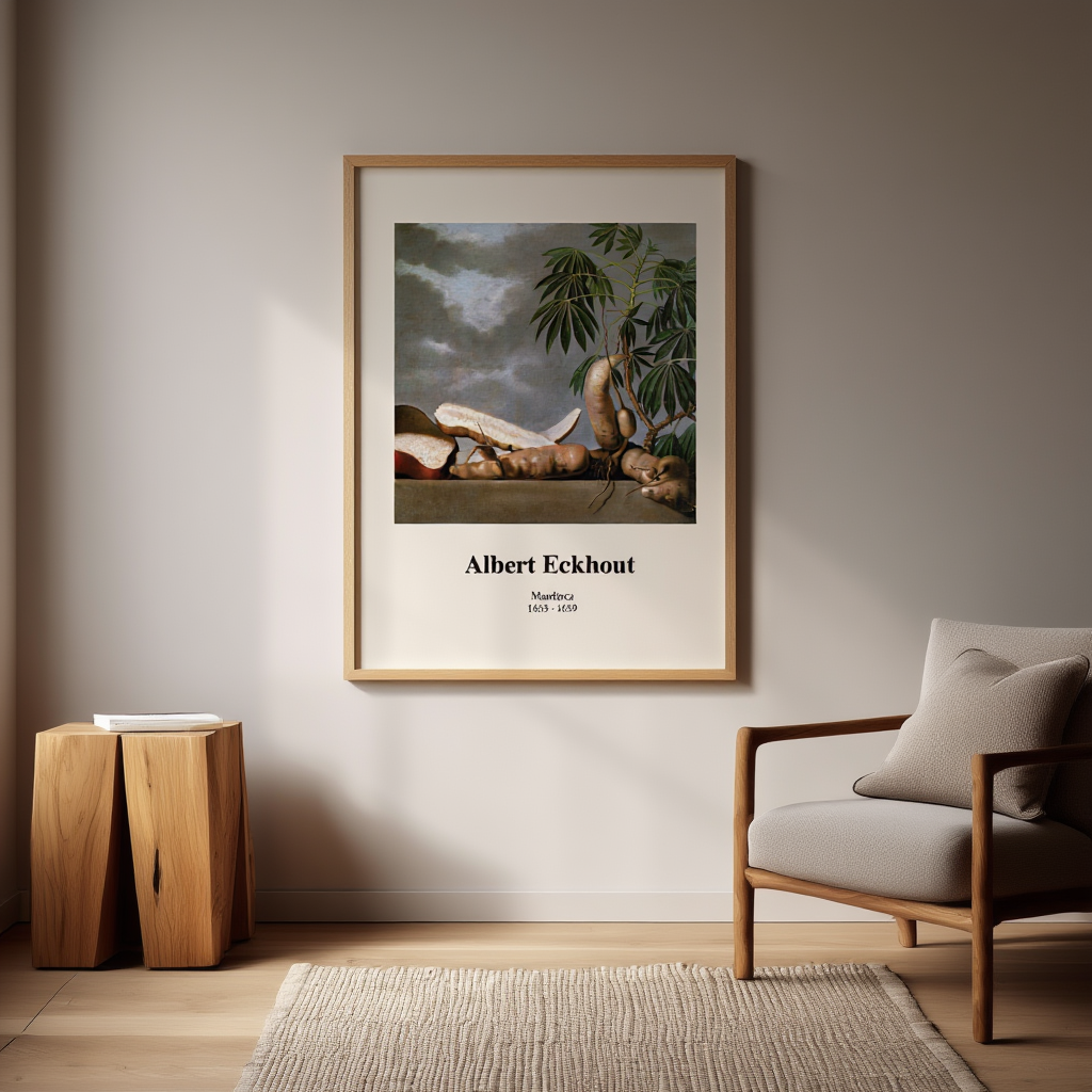 Albert Eckhout - Mandioca Poster