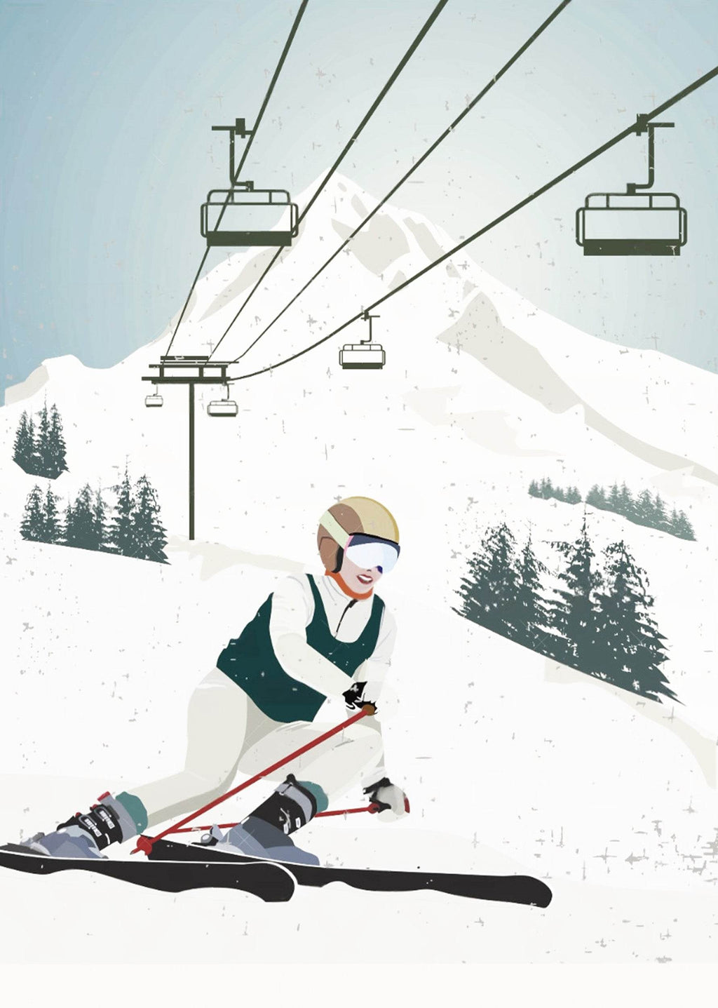 Winter Sport Poster - Hakyarts