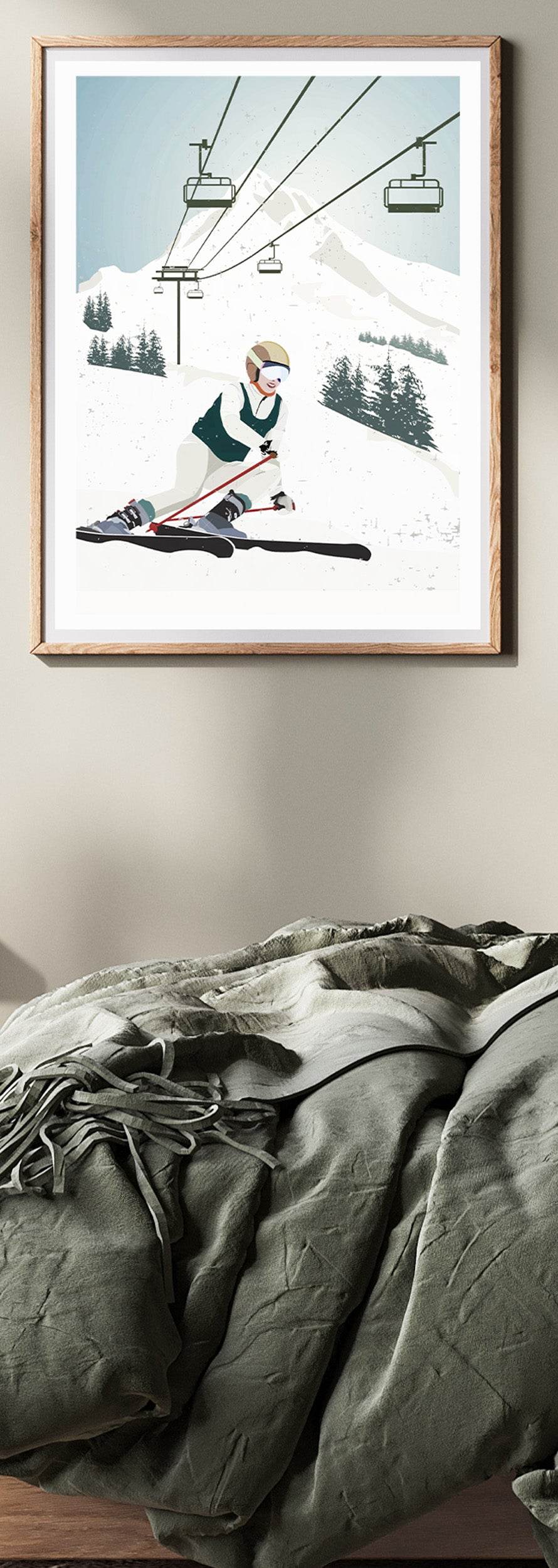 Winter Sport Poster - Hakyarts