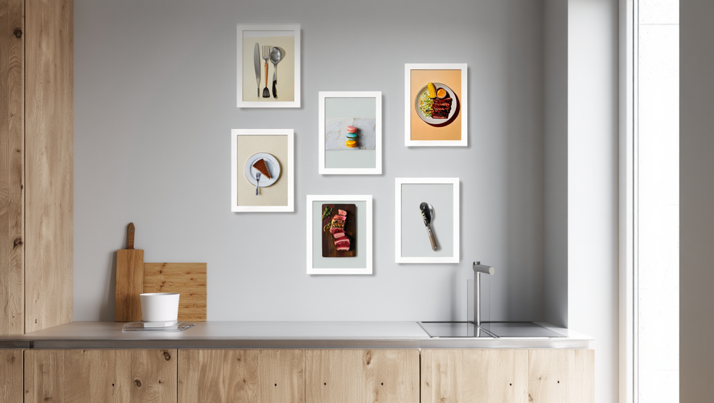 Food Aesthetic Wall Art – Set of 5