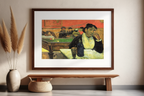 Night Café at Arles – Paul Gauguin Poster | Post-Impressionist Interior & Symbolist Art Print - Hakyarts