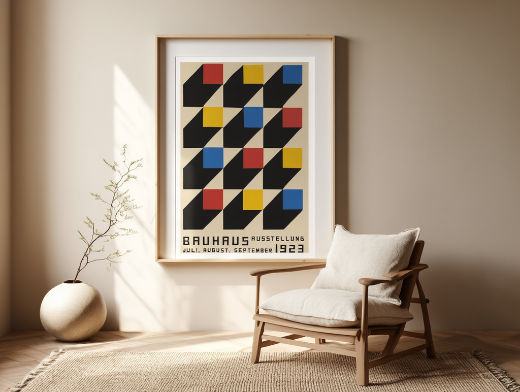 Bauhaus Ausstellung 1923 No 1 Poster
