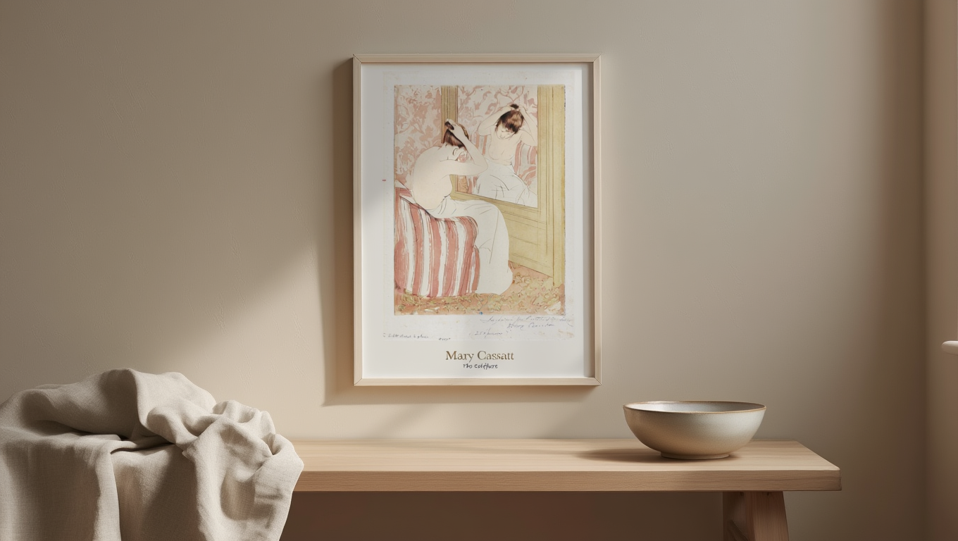 Mary Cassatt – The Coiffure – Iconic Impressionist Art Print