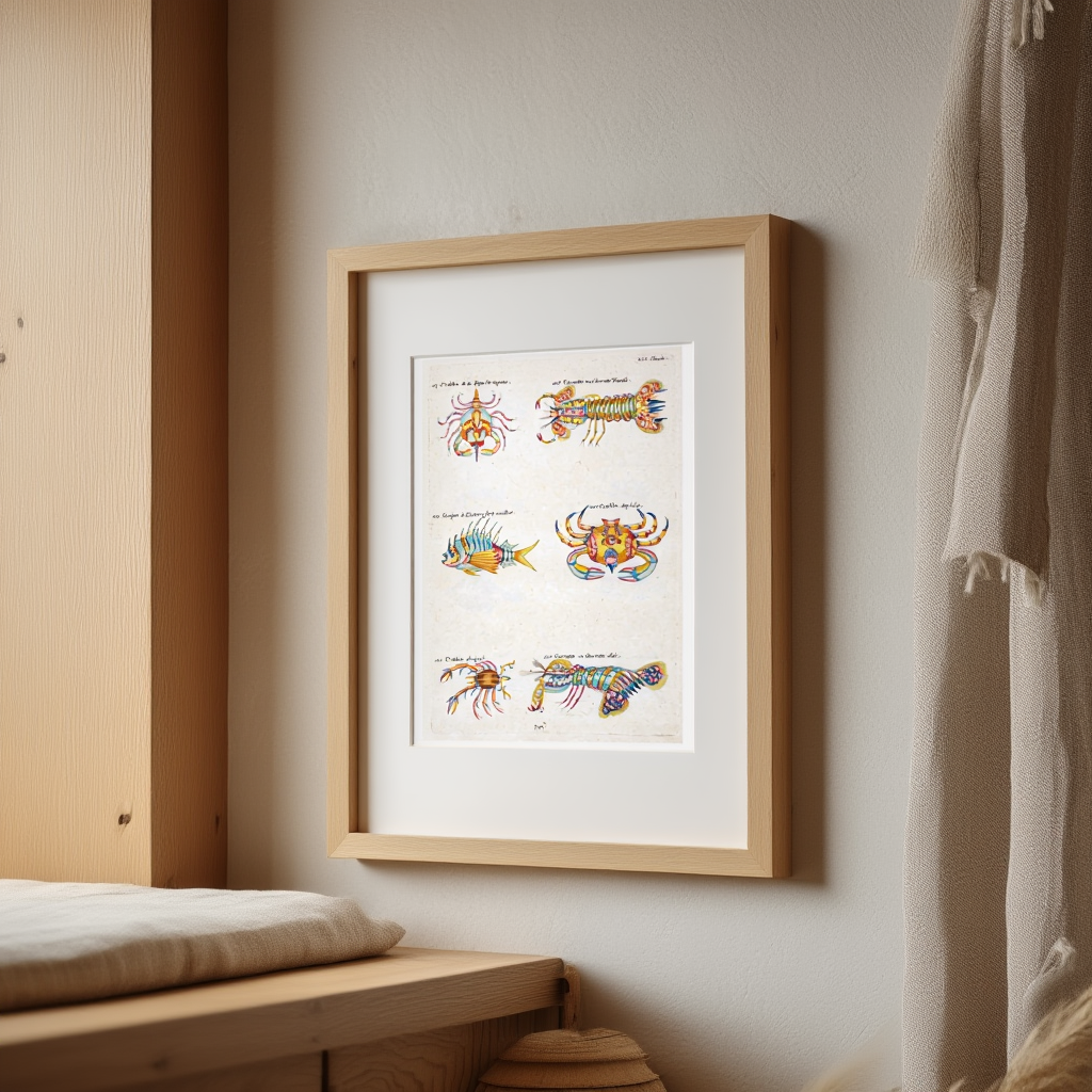 Louis Renard - Poissons Plate 95 Poster