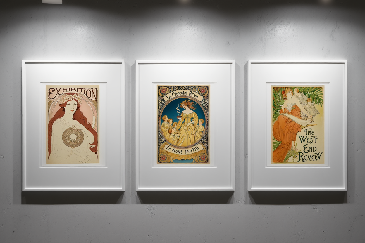 Timeless Alphonse Mucha Prints – Mix & Match 3 Collection