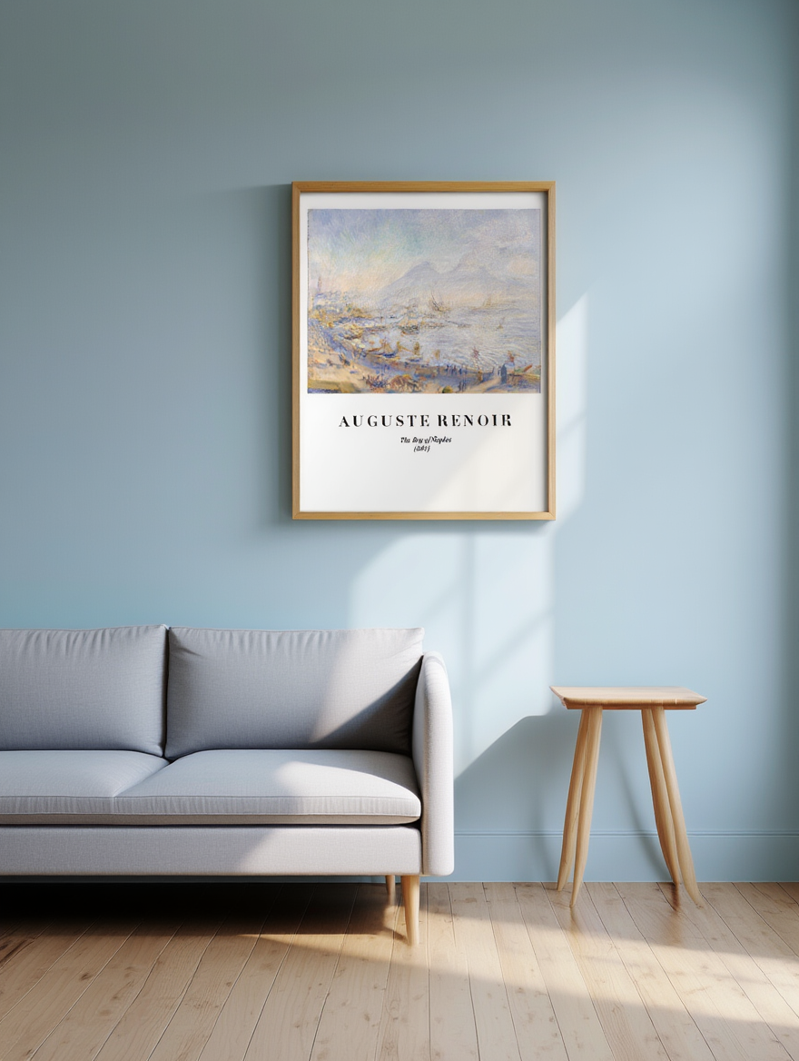 Auguste Renoir - The Bay of Naples Poster