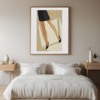 Elegant Heels – Fashion Woman Art Print