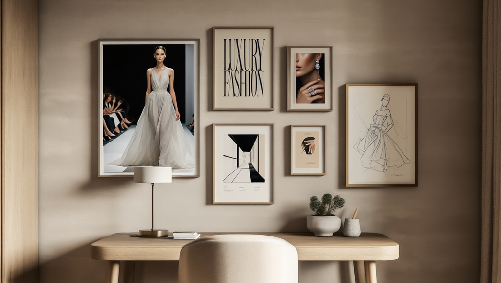 Luxury Fashion Art – 5-Piece Creative Set