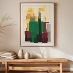 Composition (1924) by Hendrik Nicolaas Werkman – Avant-Garde Abstract Art Print