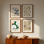 Kamisaka Sekka – Nature & Pattern | 4 Prints Mix & Match - Hakyarts