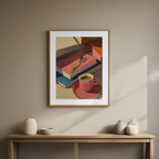 Morning Coffee Ritual – Quiet Moments of Everyday Life Illustration