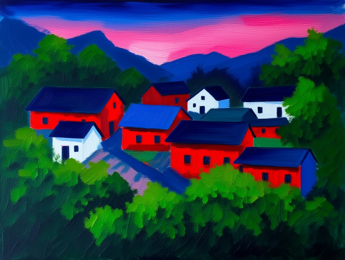 Kirchner Mix and Match 4 Prints — Expressionist Still-Life Quartet